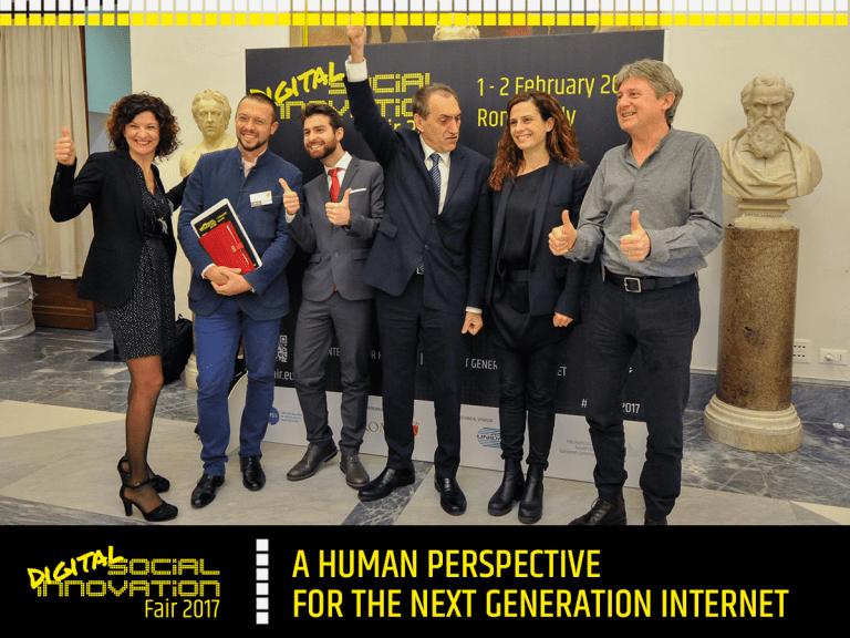 Martel Innovate presenting the Digital Social Innovation Fair 2017