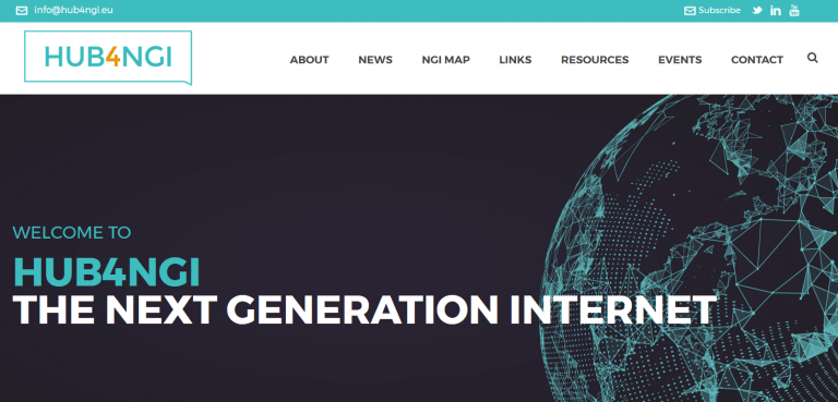 Creating an innovation HUB for the Next Generation Internet Community
