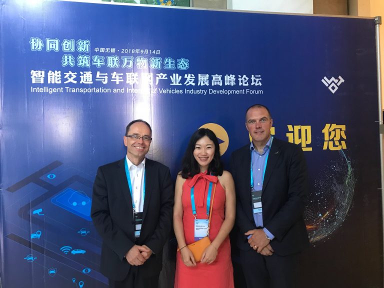 EU-China 5G smart transport projects at World IoT, Wuxi