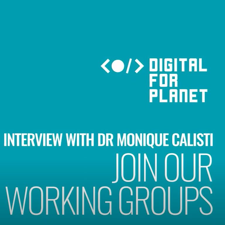 MARTEL AND DIGITAL 4 PLANET – DR MONIQUE CALISTI OUTLINES GREEN TECH ACTION GROUPS