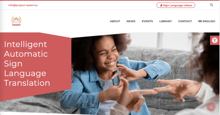 Martel has reached the Web Awards final with the EASIER website