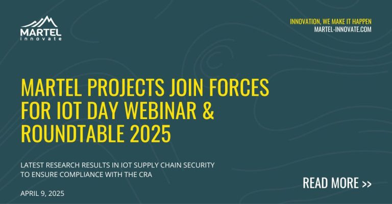 Martel Projects join forces for IoT Day Webinar & Roundtable 2025